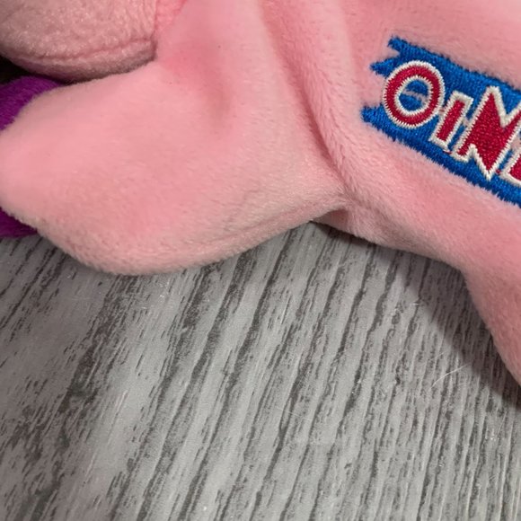 Vintage 1998 Lisa Frank Stuffins Oinky Bean Plush - Picture 6 of 11